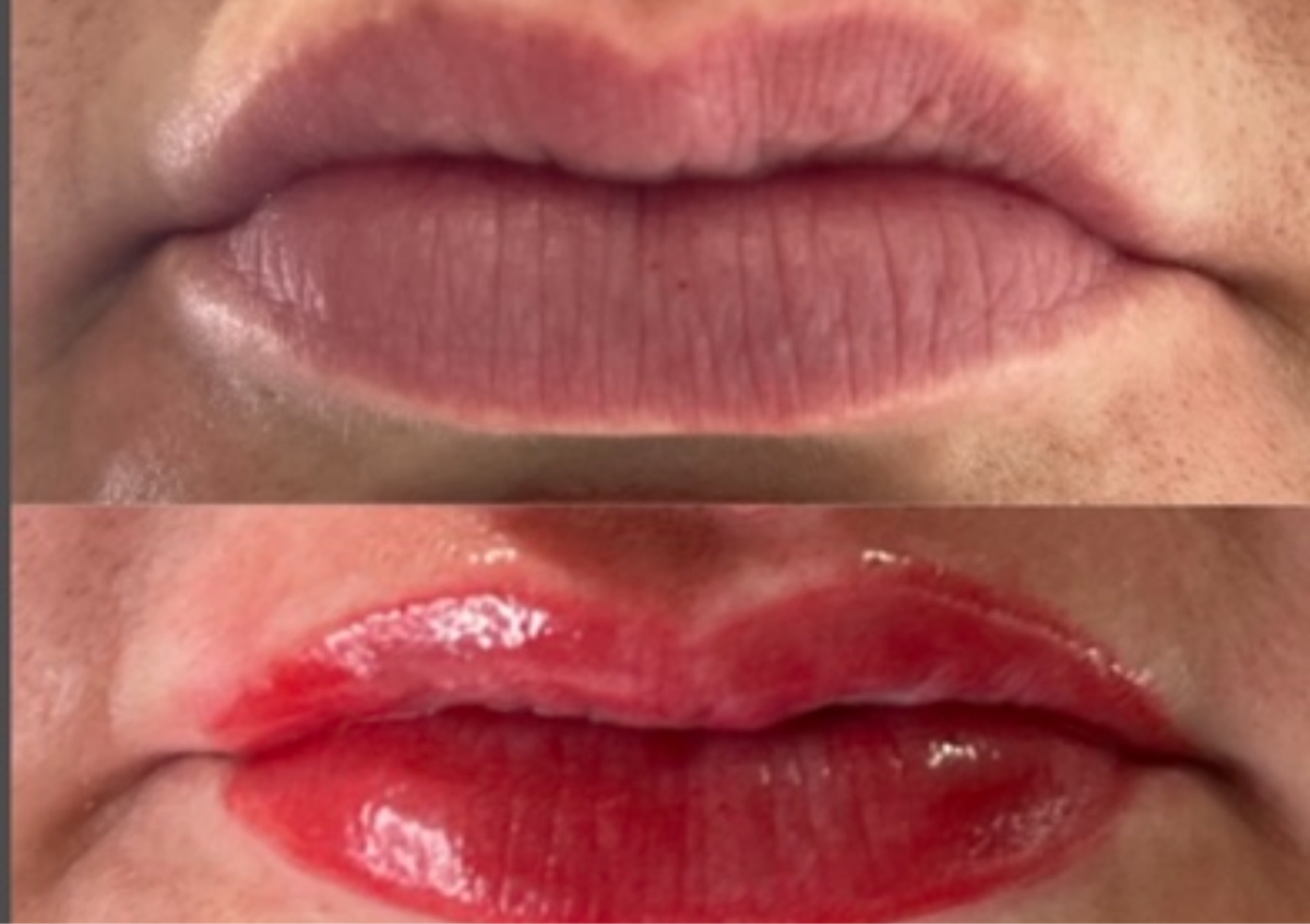 (Model) Lip Blush Semi-Permanent Makeup 