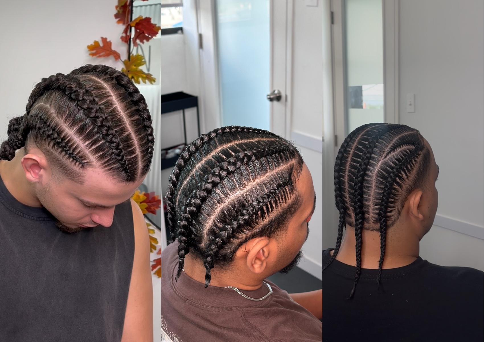 4 Braids Men 