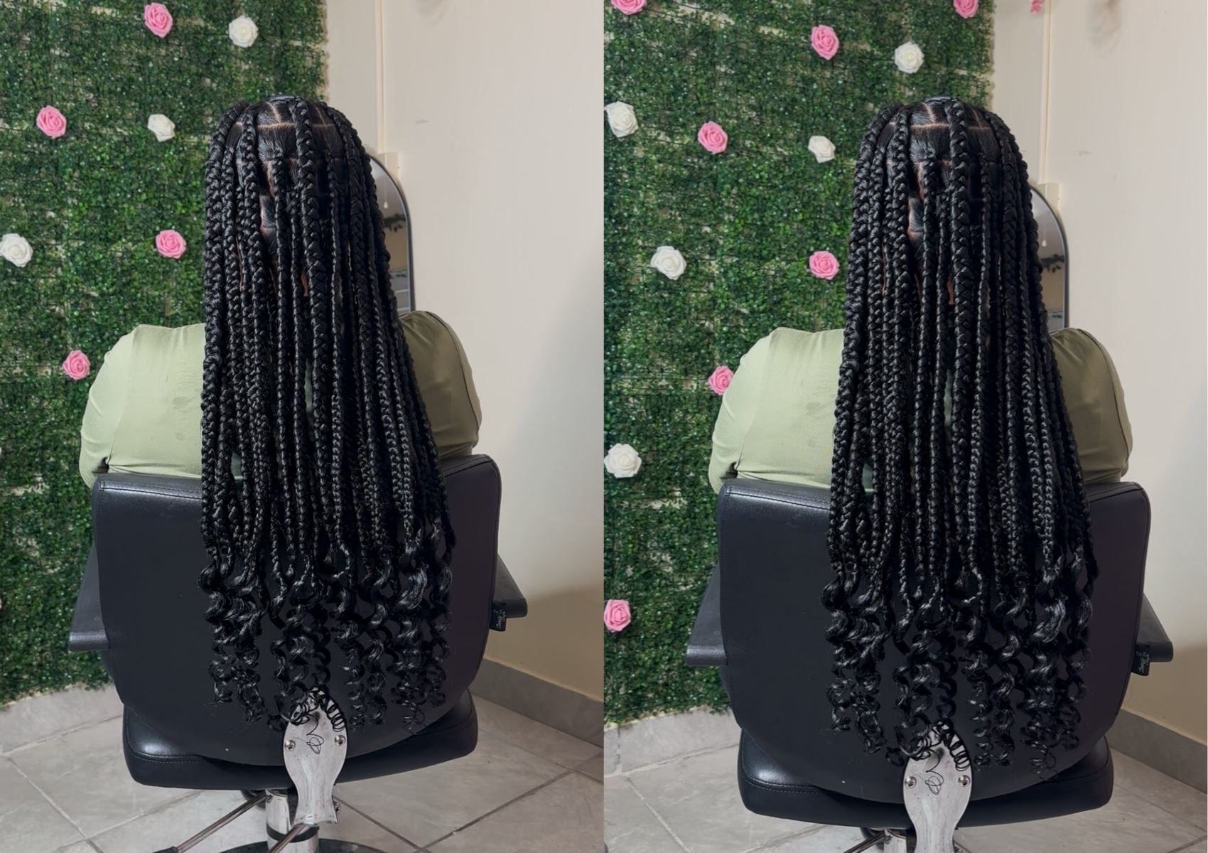 Curly knotless Large 