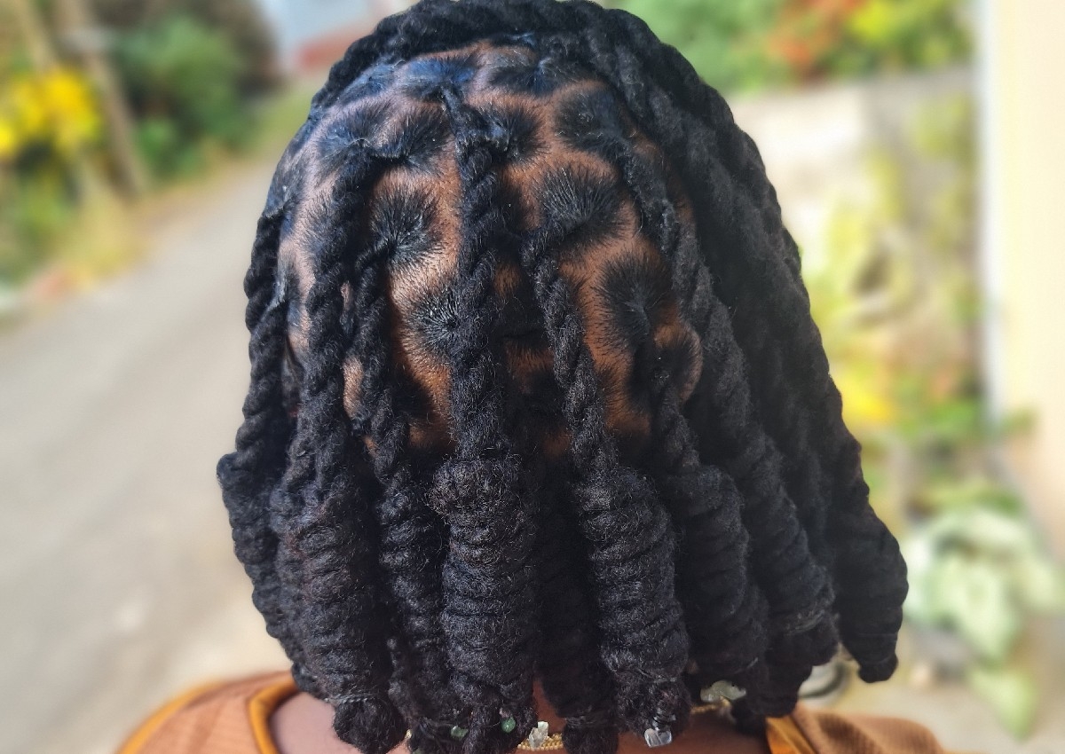 Loc grooming (growth only)and style 