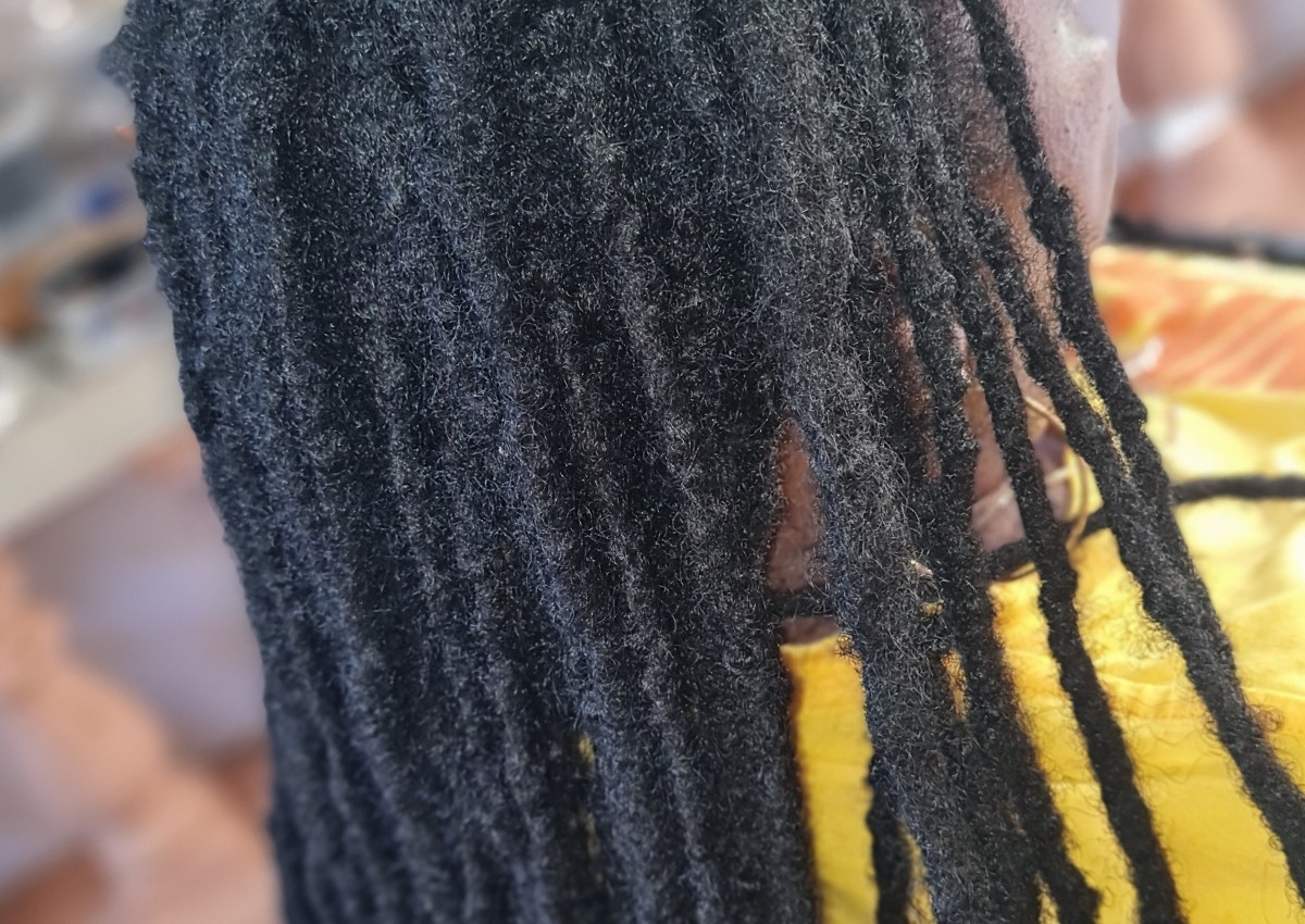 Washing of locs(includes blow drying and oiling of scalp) no style