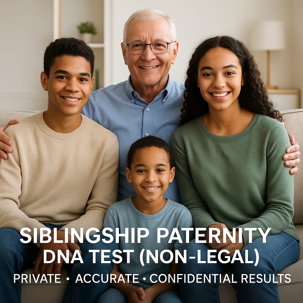 Siblingship Paternity Test (Non Legal)