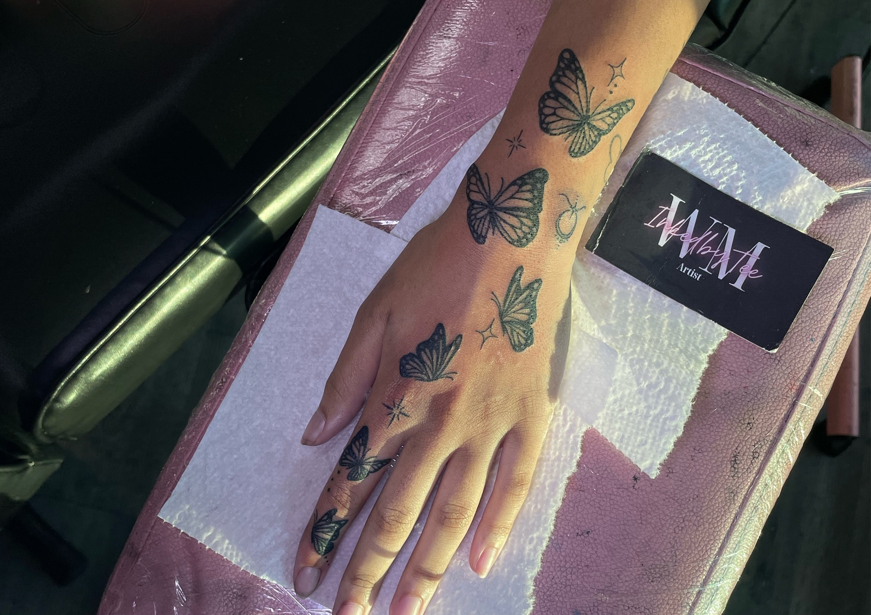 Hand Tatt.