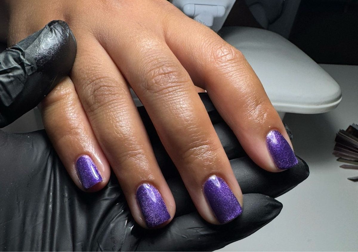 Gel manicure full color 