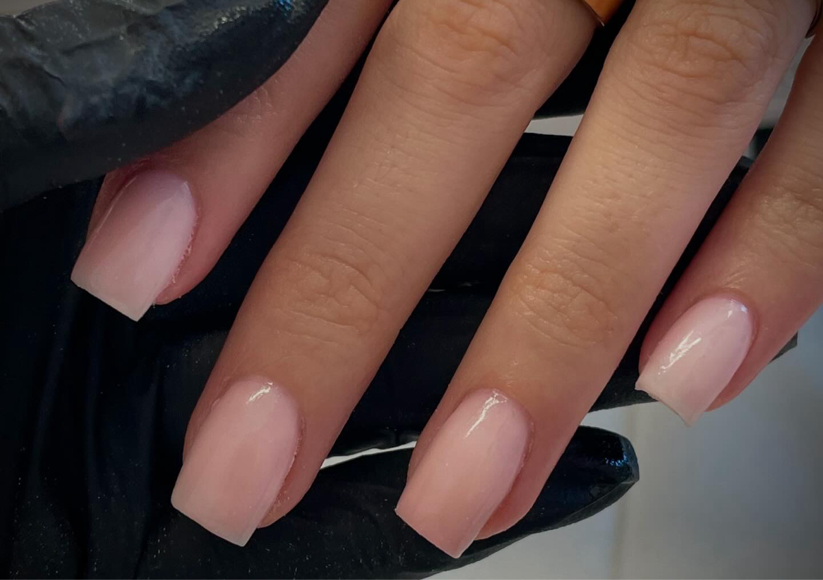 Gel overlay plain/ no design