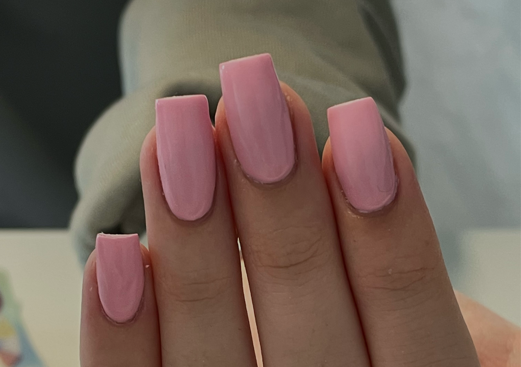 Gel extensions plain/no design