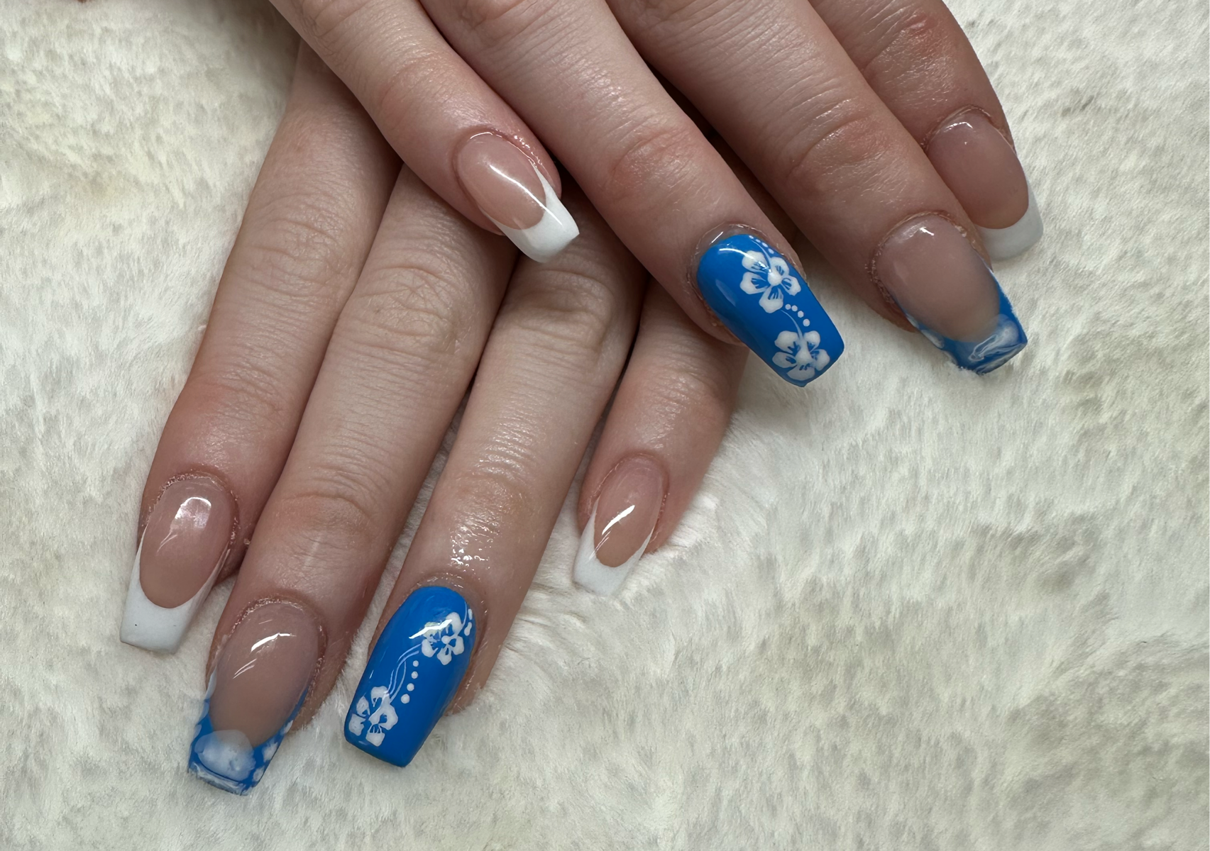 Acrylic Application on real nails