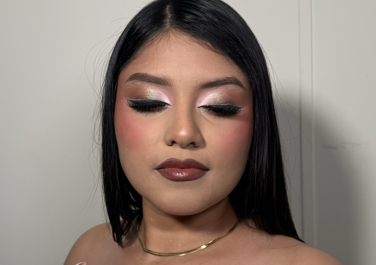 Full glam makeup