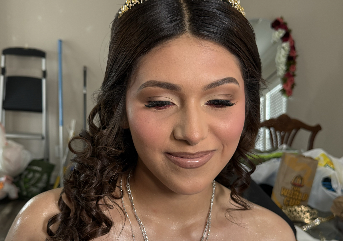 Quinceañera makeup 