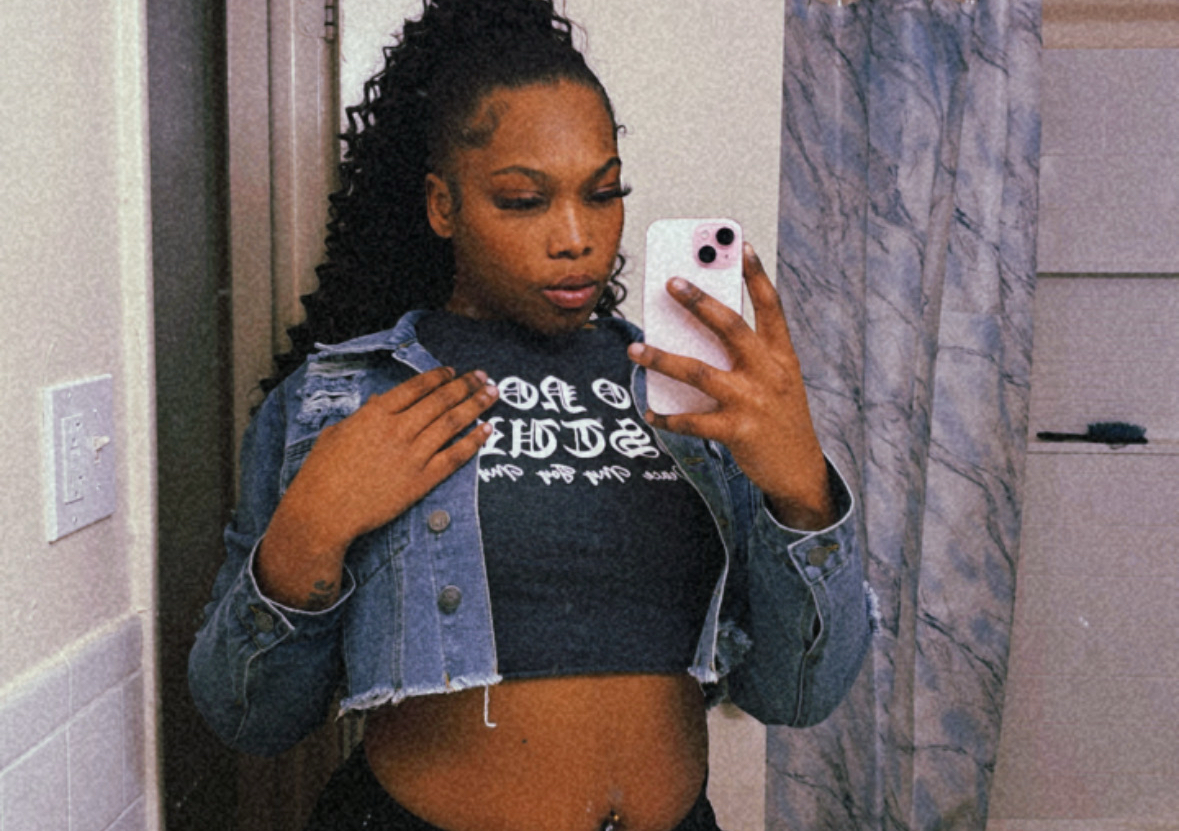 Slick ponytail braided or loose