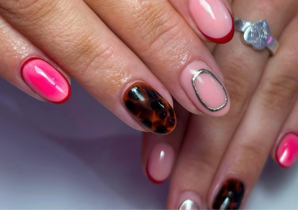 BIAB - Detailed nail art