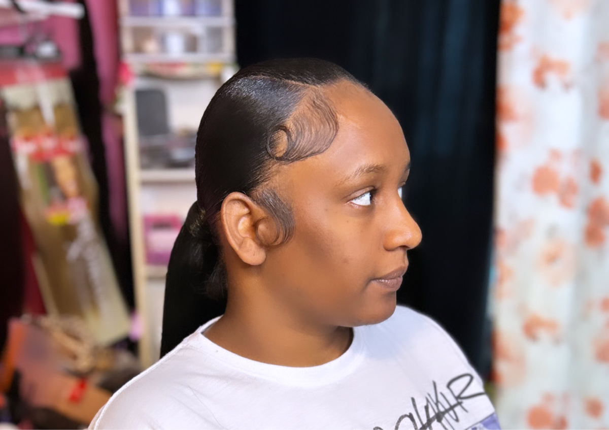  PONYTAIL (Basic) / with WEAVE 