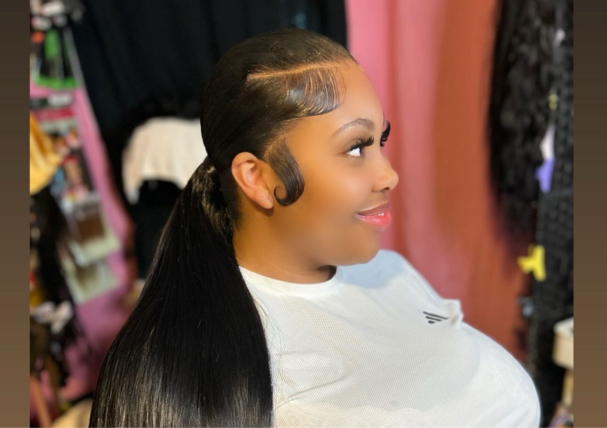 FRONTAL PONYTAIL + CUSTOMIZATION 