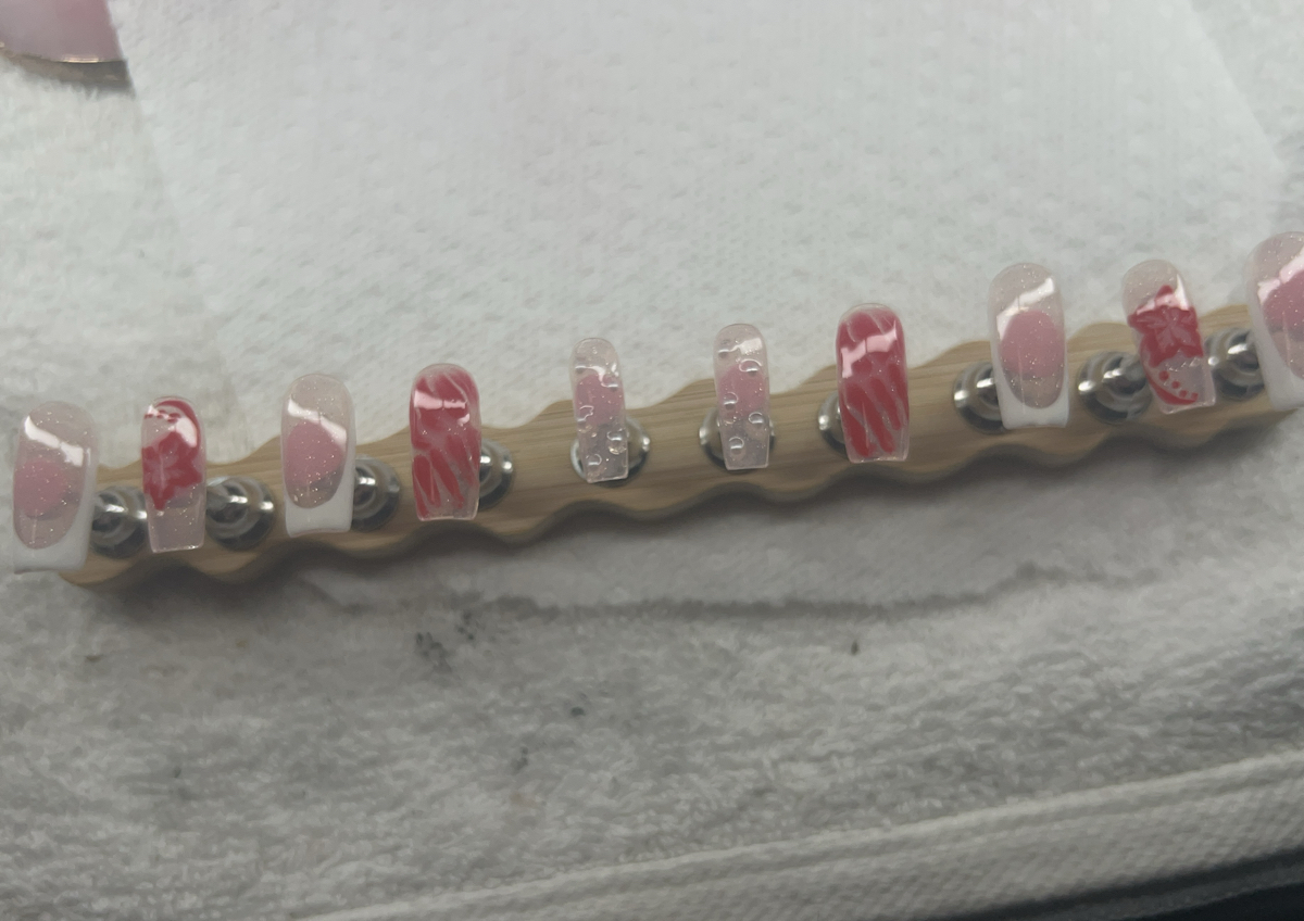 Medium length press on