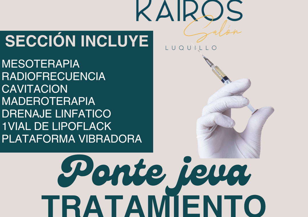 Ponte Jeva Mesoterapia Paq. 5 terapias