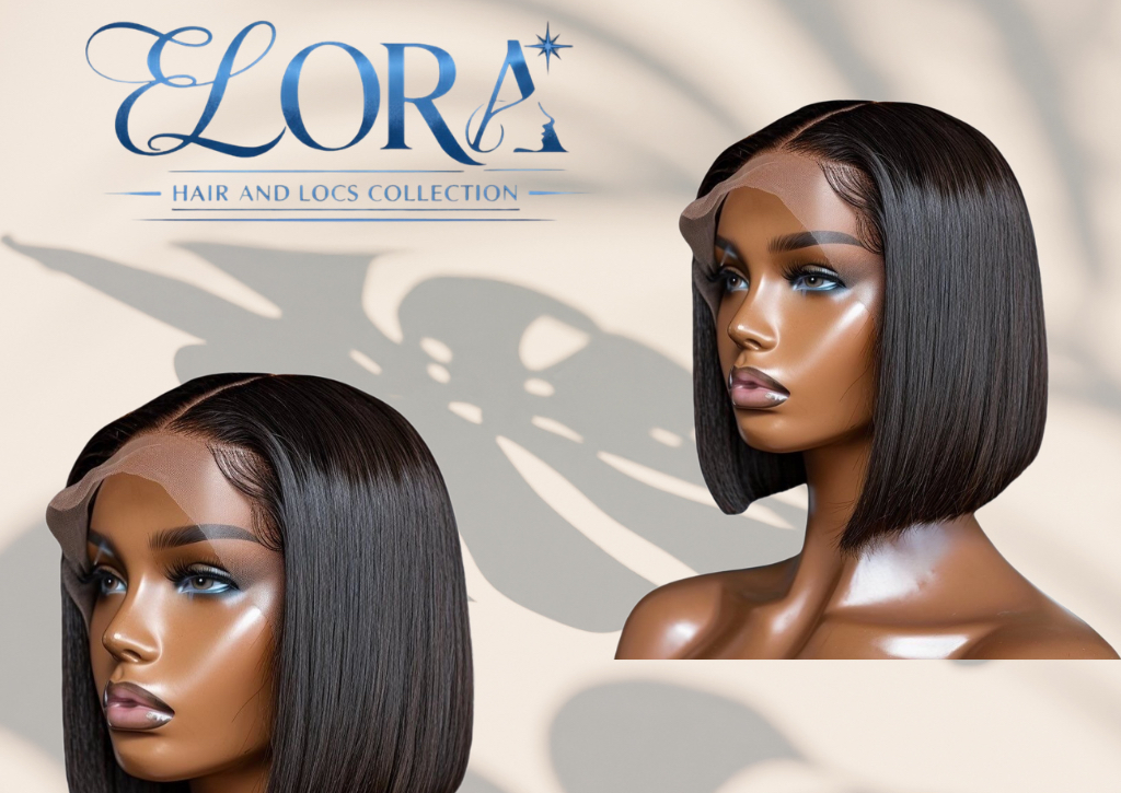 10” Bob – Natural Black (13×4 Lace Frontal)