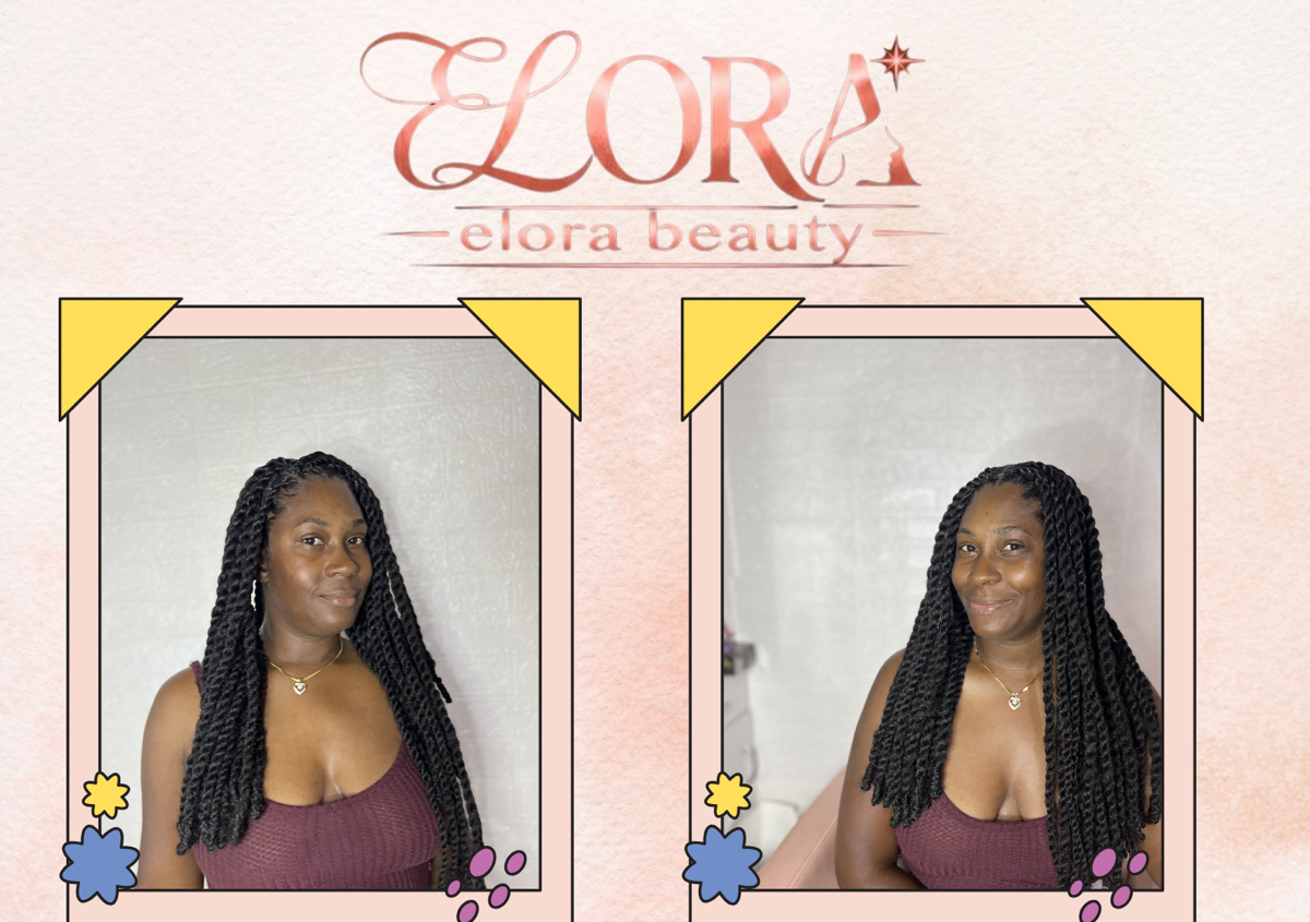 Invisible Locs✨-Mid back length