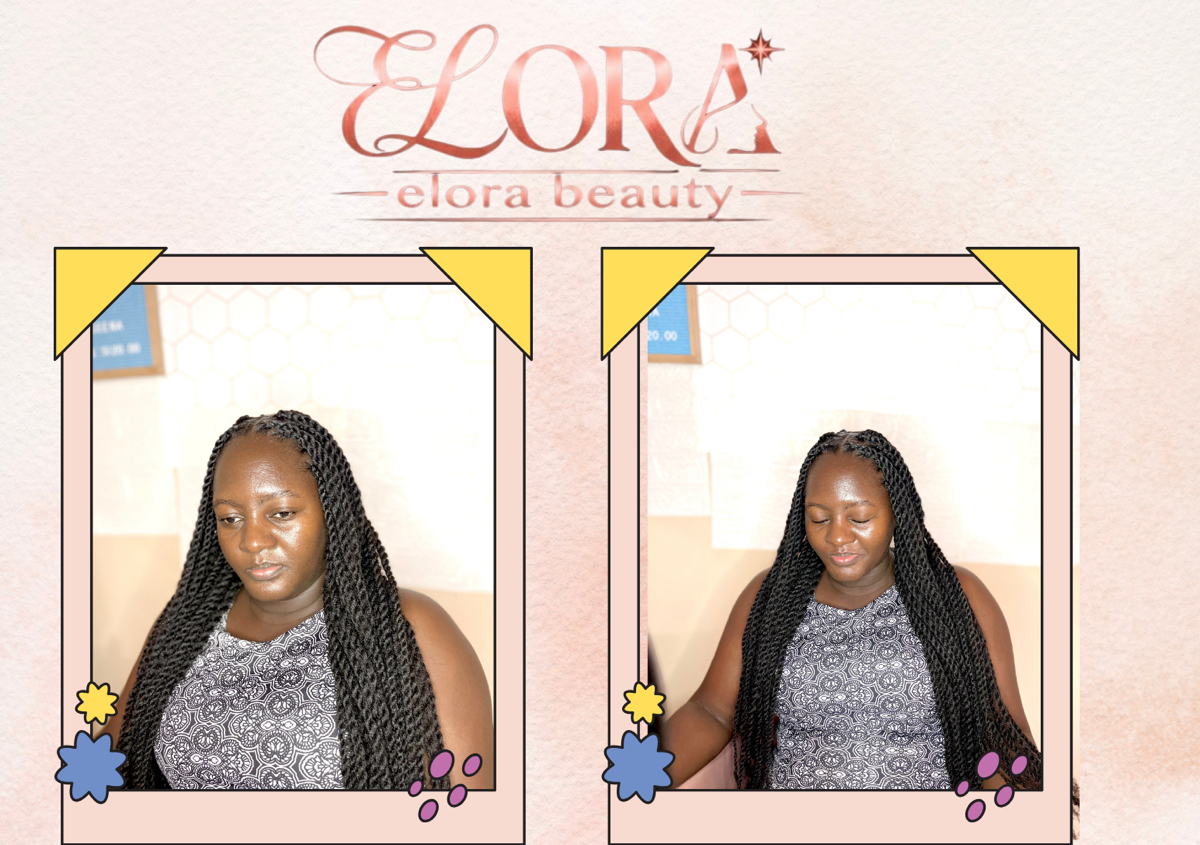 Cuban Twist – Waist Length ✨