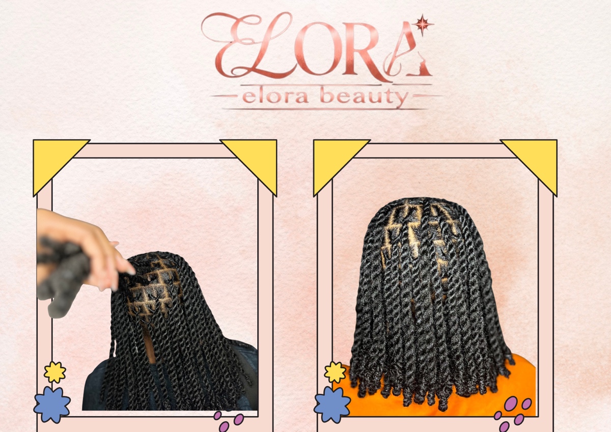 Invisible Locs✨-Shoulder length 