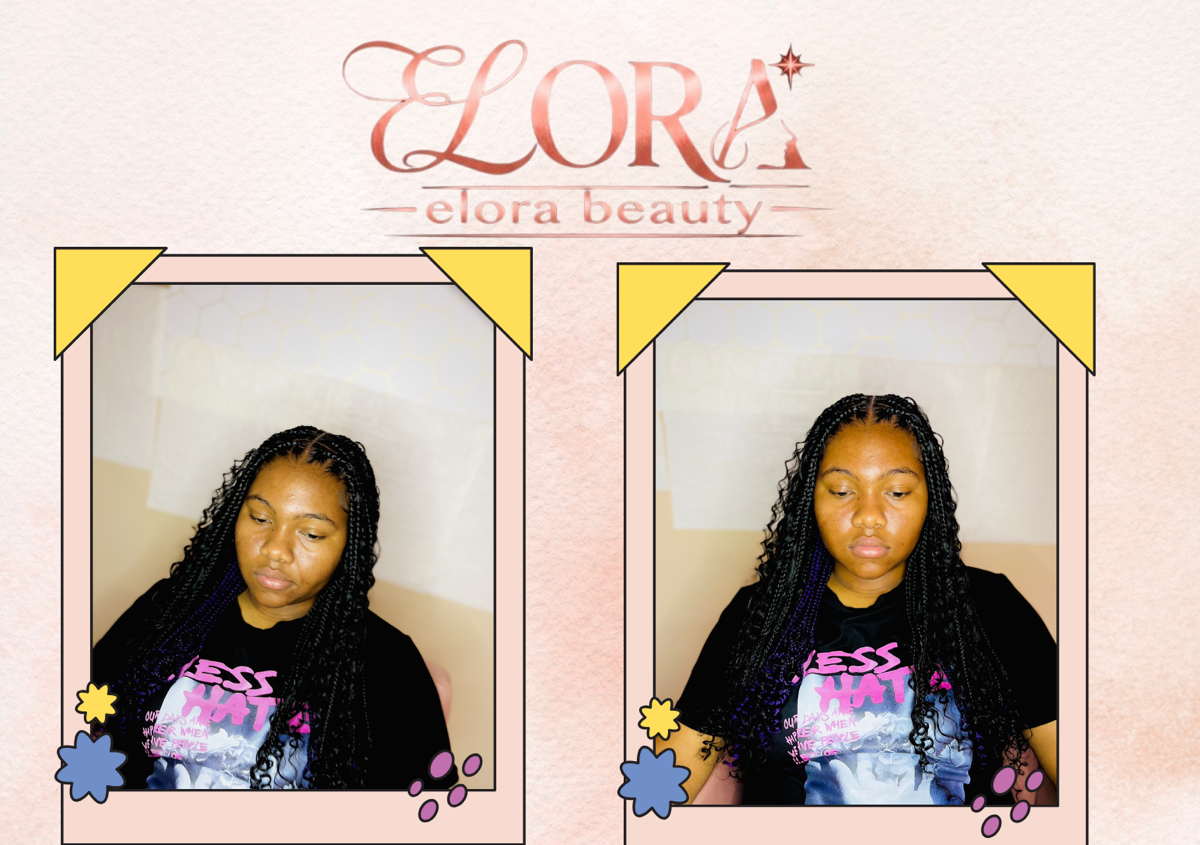 Boho knotless ✨-Mid bck length 