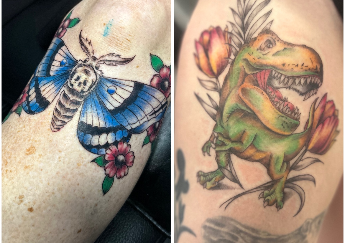 Medium  Tattoo With Color