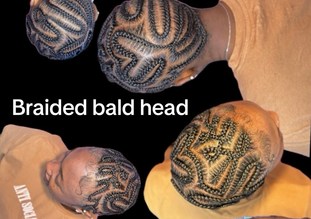 Braided Bald head