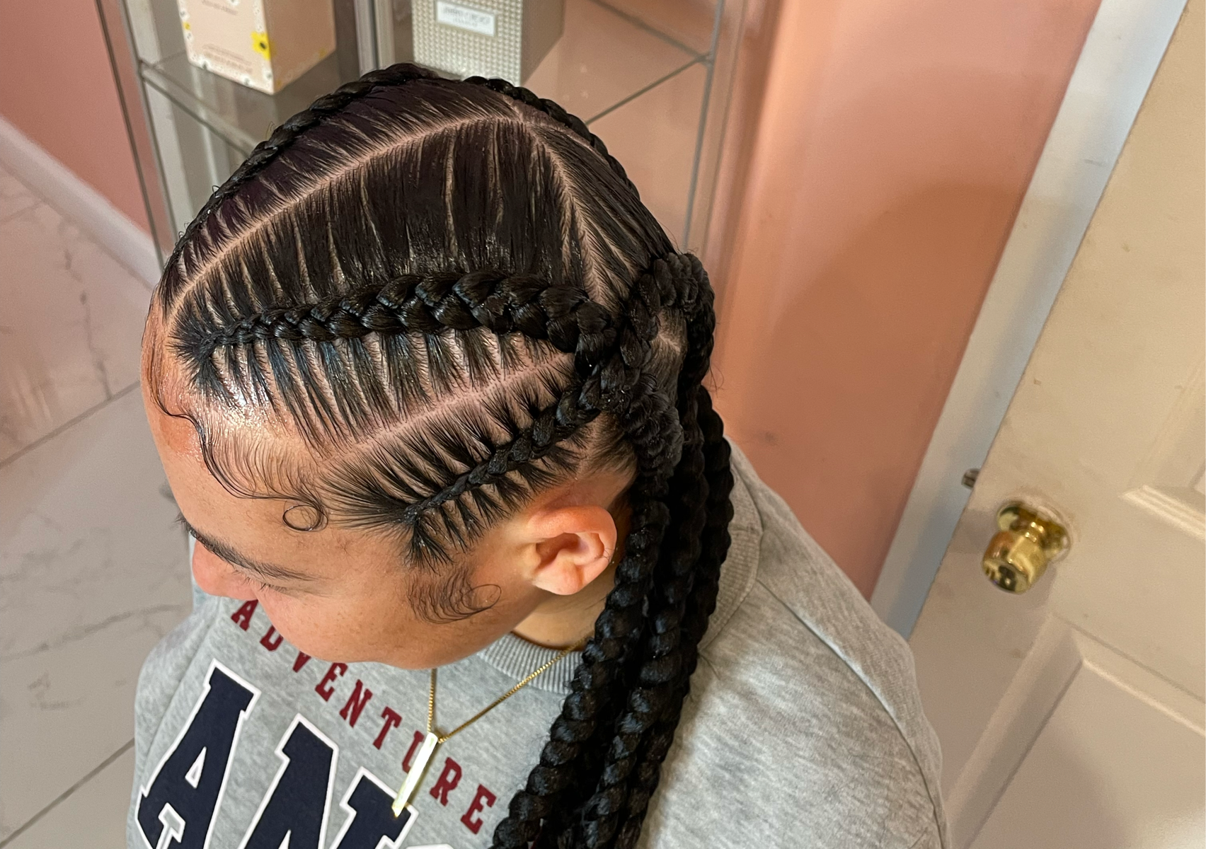 4 Cross Over Stitch Braids