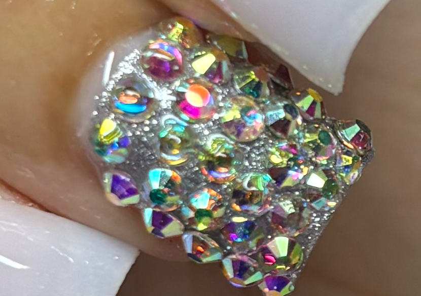 Full bling nail (per nail)