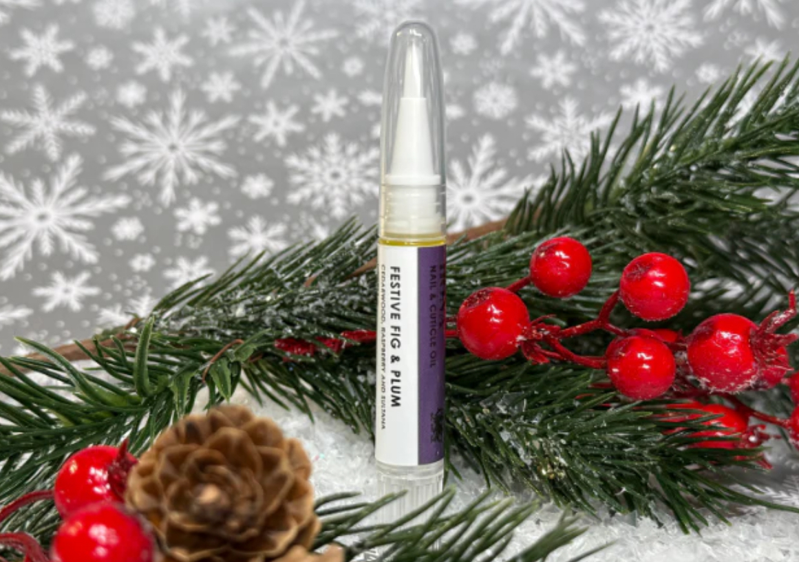 HONA Mini Cuticle Oil Pen (Festive Fig & Plum) 1ml