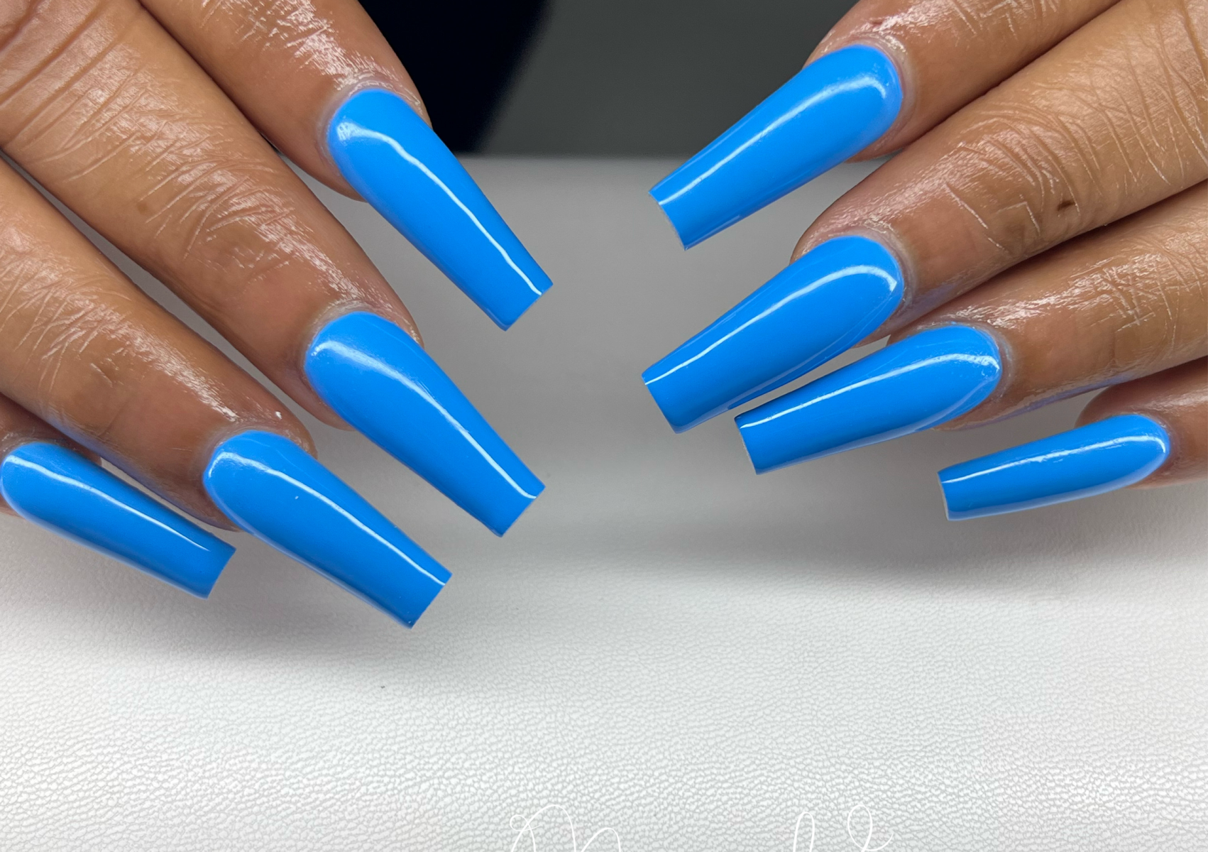 Full set Gel Polish Long POLISH ONLY! NO Designs