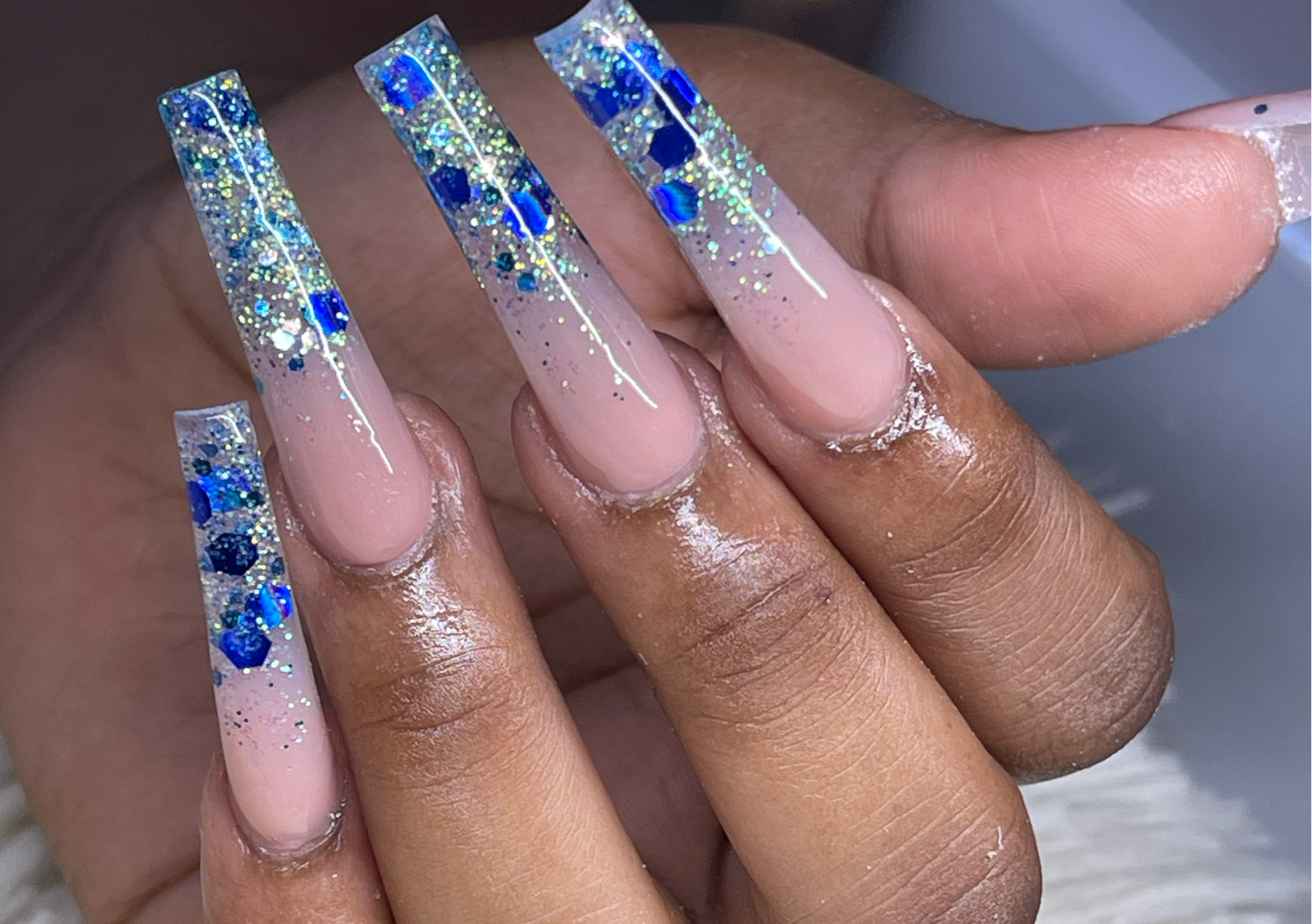 Ombre Full set/Glitter X/L
