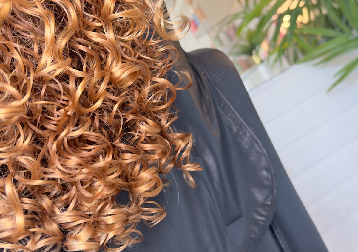 Curly kids cut & style 