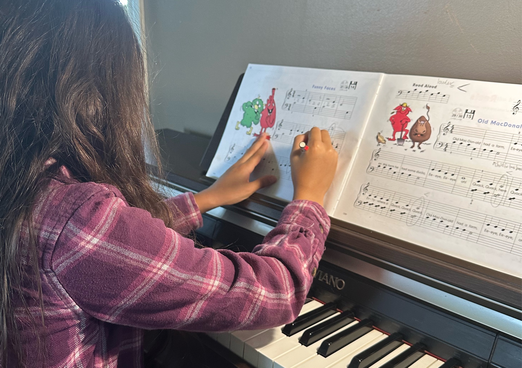 Beginner Piano Lesson 