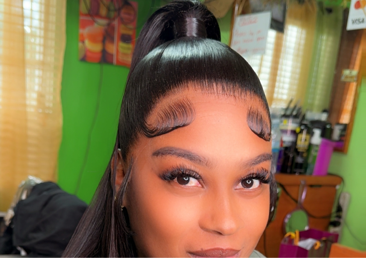 Frontal Ponytail ((Natural Hair))