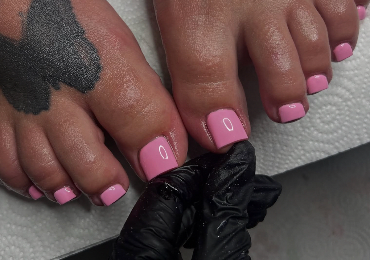 Acrylic Toes  (plain 1 color)