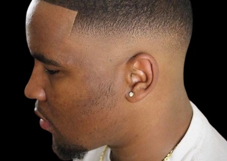 Wave Skin Fade + Goatee Line-Up