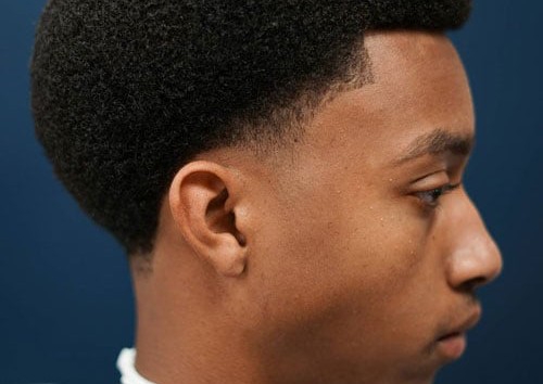 Big Blowout  Afro + Clean Shave