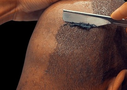 Straight Razor Bald & Full Beard Line-Up 