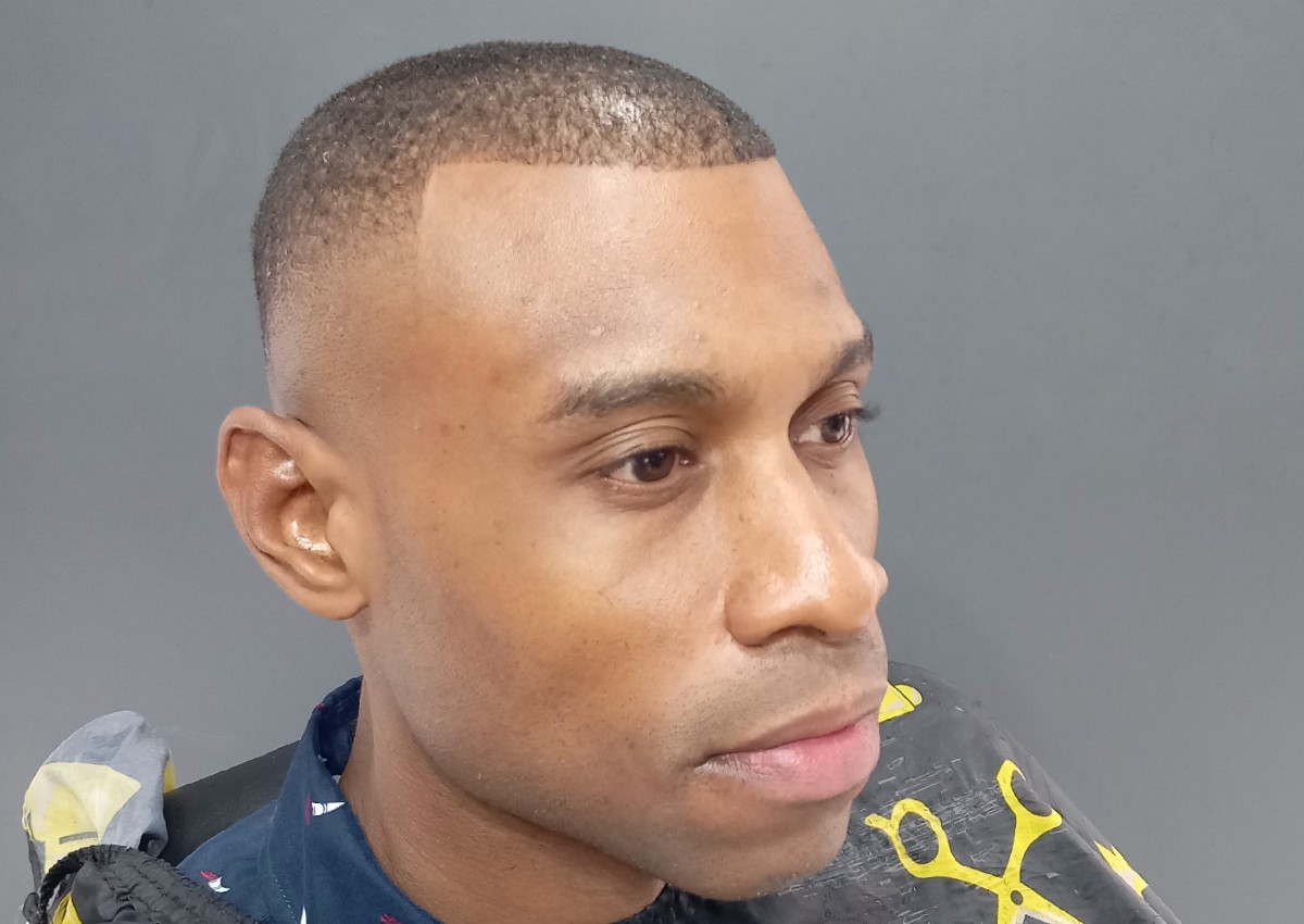 Adult Flat Skin Fade & Clean Shave