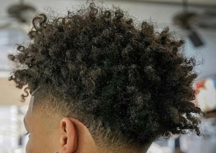 Boys/ Teen Curly Top Taper