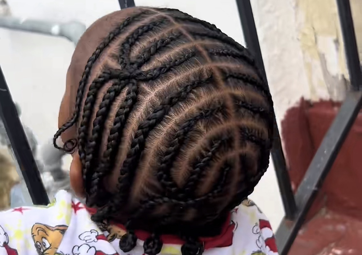 Kids Natural Styling | W+BD , NO EXTENSIONS (3/4)