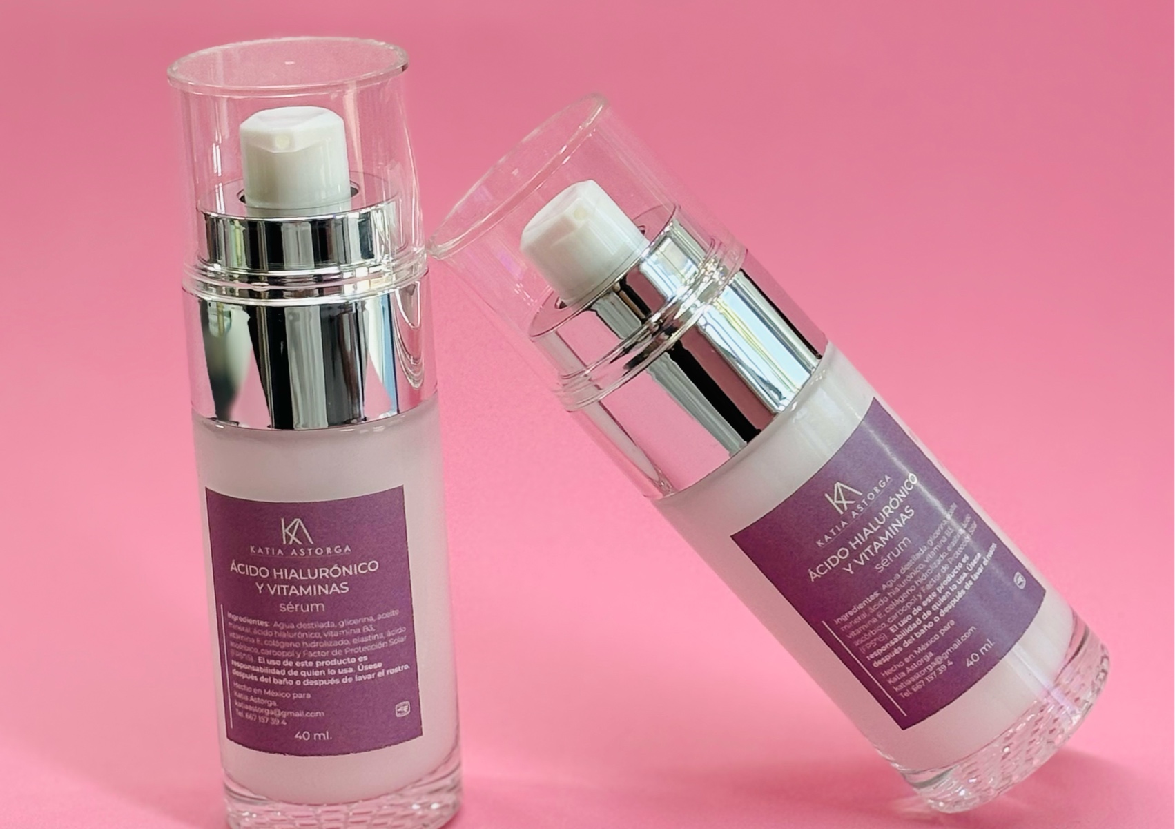 SERUM DE  NIACINAMIDA CON ÁCIDO  HIALURONICO 40ML
