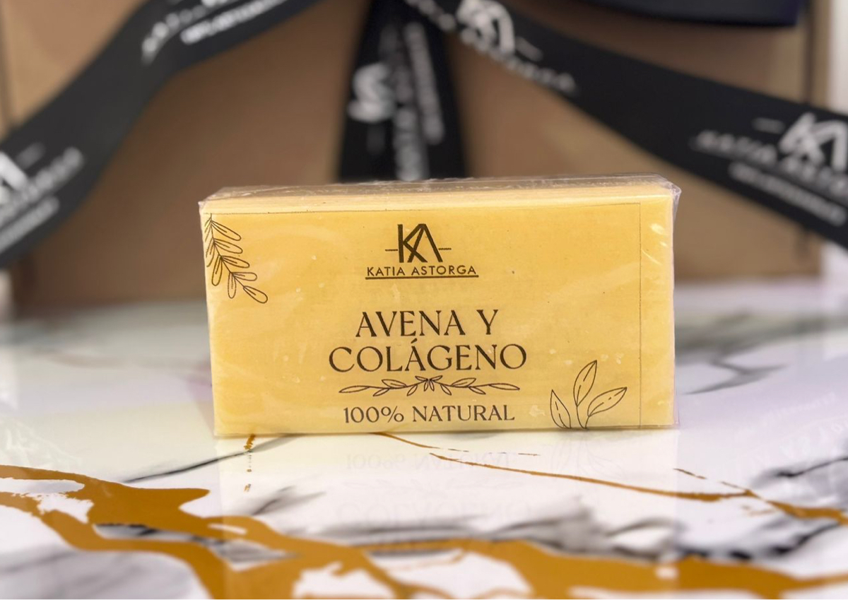 Jabón de avena y colageno