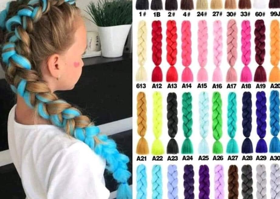 Colour Braids 2 plaits (2/2)