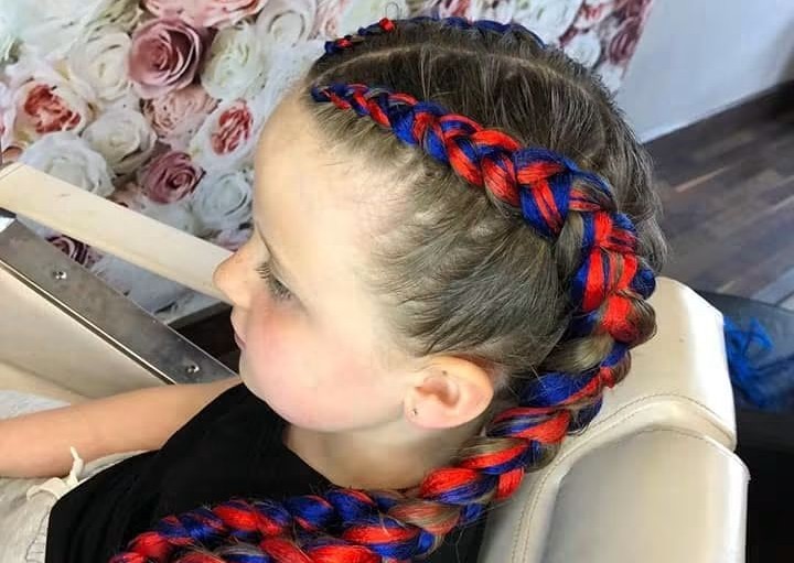 Colour Braids 2 plaits