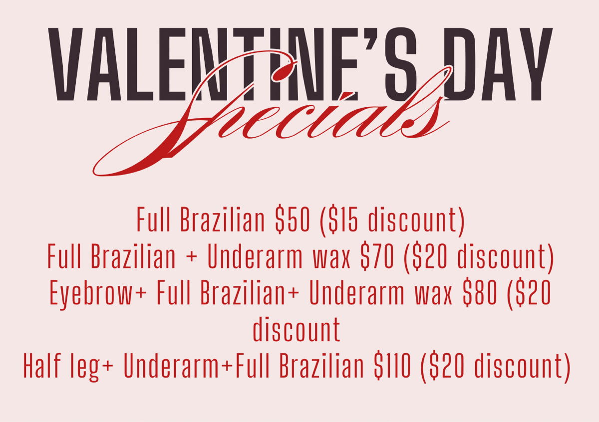 Valentines Day wax special 