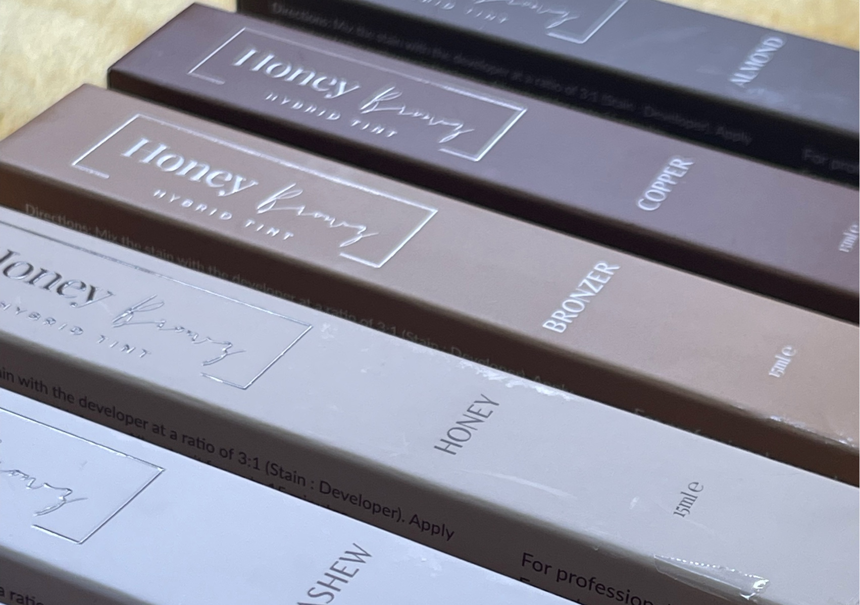 Eyebrow tinting 