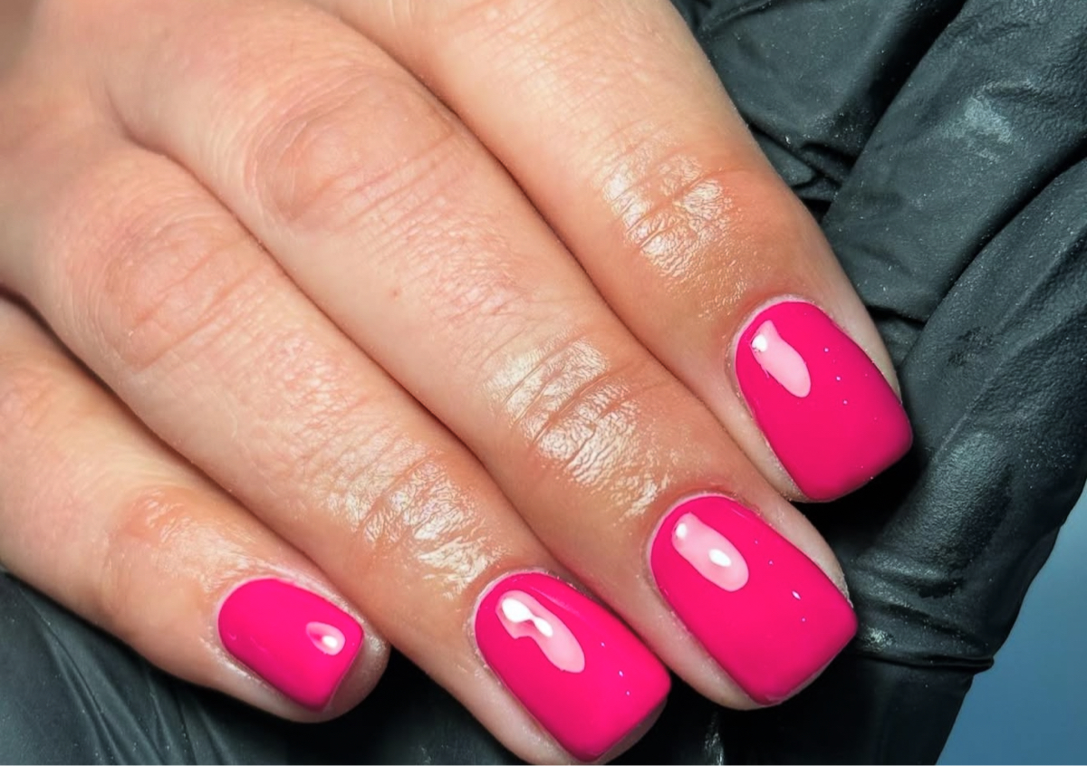 Builder gel with gel colour 