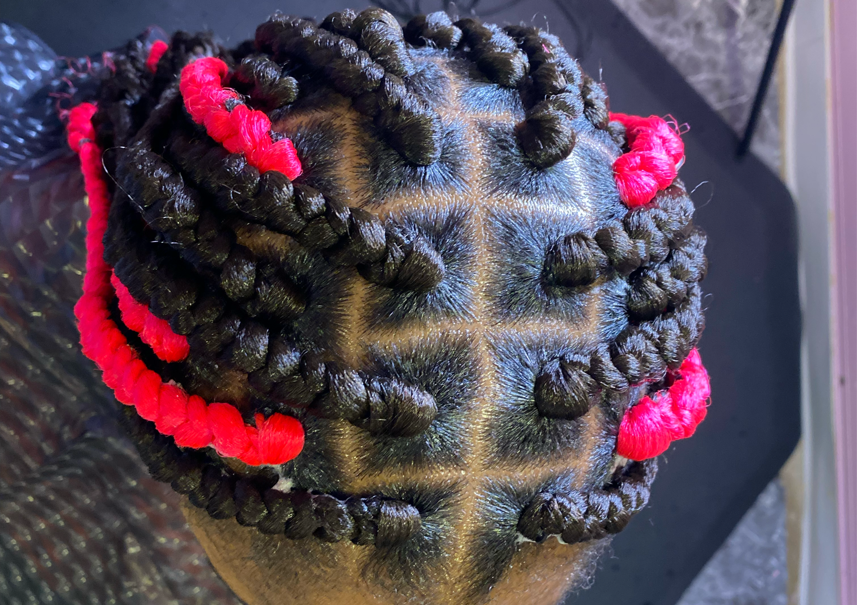 Med Box Braids Bra Length