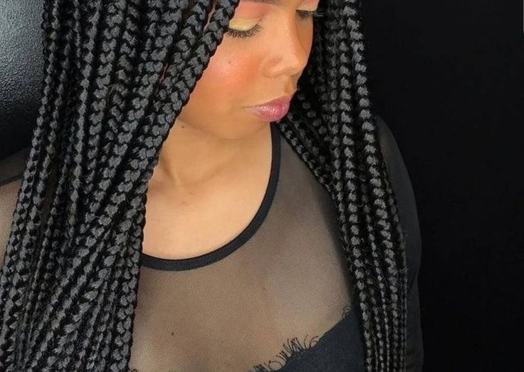 Braids taille moyenne longueur bas du dos (70 cm)